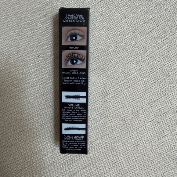 NWT Huda Beauty Legit Lashes Mascara - Very Vanta - Picture 4 of 8